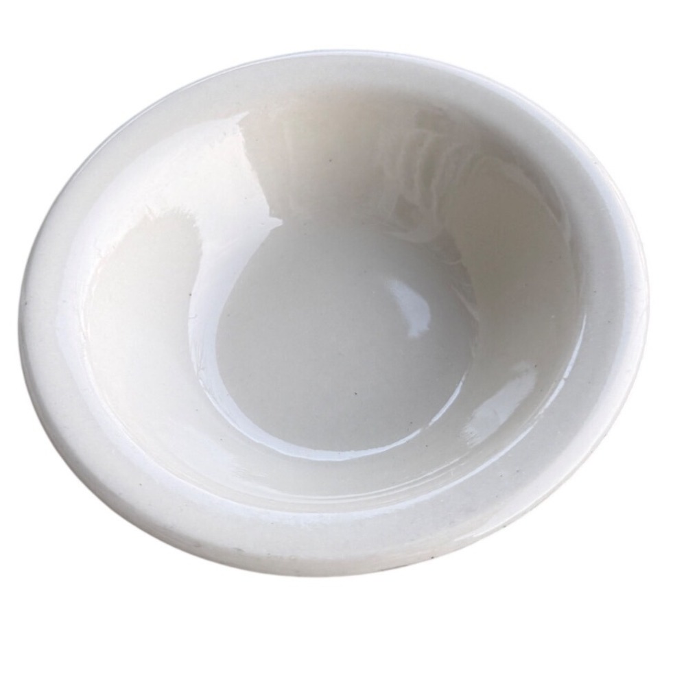 World Ultima China White Ceramic Fruit Bowl Small Side Dish Rolled Rim NB-11